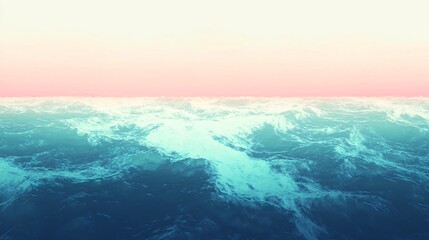 Fototapeta premium Aerial view of snow-covered mountains at sunset; serene landscape for travel brochures