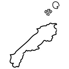 手書きの日本_島根県_02