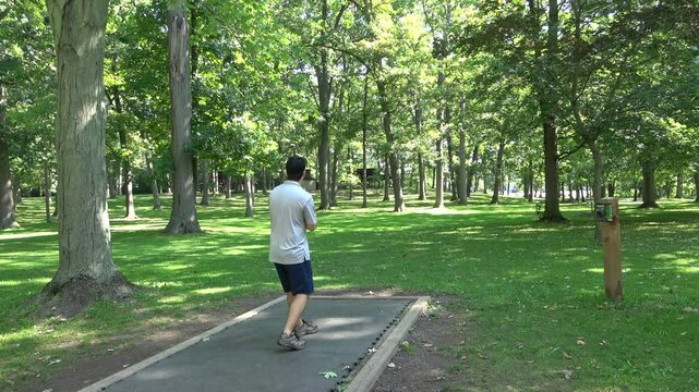 Great Disc Golf Throws (Backhand & Forehand)