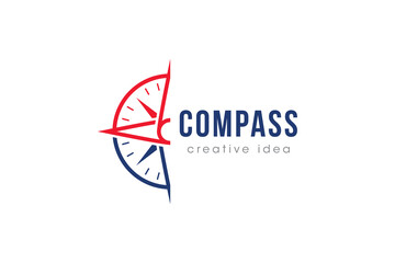 Creative Compass Logo and Icon Template