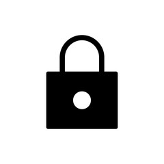 Lock icon vector illustration. Padlock sign and symbol. Encryption icon. Security symbol