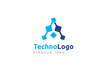 Fototapeta premium Technology Logo and Icon Template