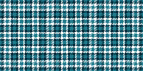 Kingdom background texture plaid, poncho fabric seamless textile. Bold tartan vector pattern check in cyan and dark colors.