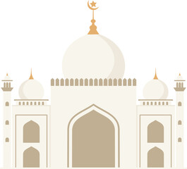mosque vector illustration