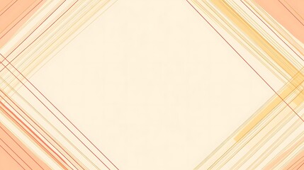 Abstract Background with Diagonal Lines in Peach and Beige Tones