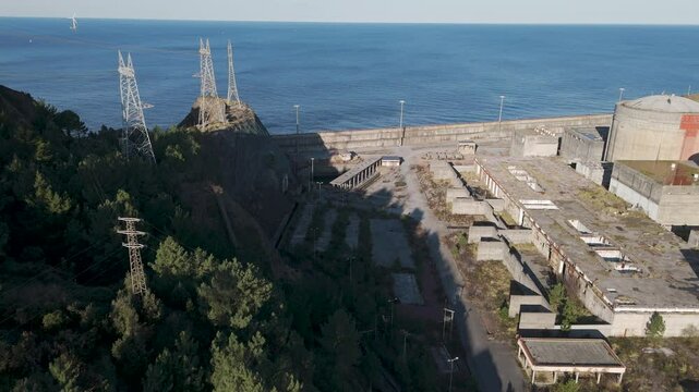 Abandoned Nuclear facility Lemoniz 