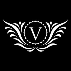 Obraz premium laurel wreath with wings