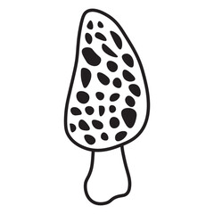 Ascomycota line icon