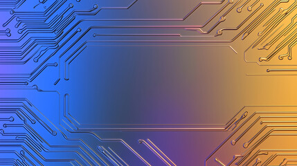  Illuminated Circuit Board: A Tapestry of Technology