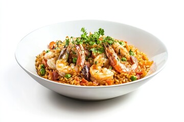 Delicious Shrimp Rice Dish with Vegetables