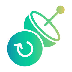 satellite Gradient icon