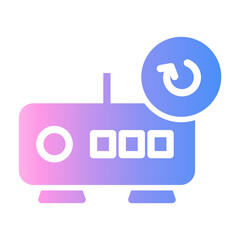 refresh router Gradient icon