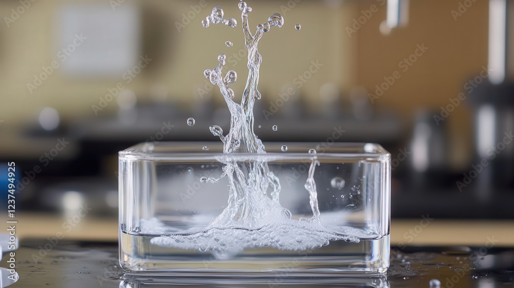 Poster effect of temperature on particle speed in liquids and how it affects viscosity.