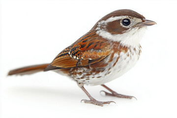 Obraz premium Bird isolated on white background.