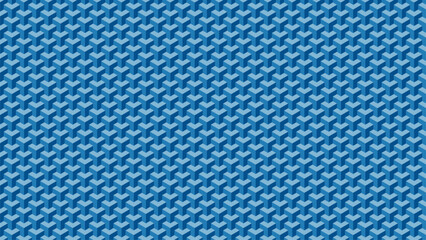 Create an abstract background with a geometric triangle pattern in light blue and dark blue, evoking depth and a modern, dynamic feel.
