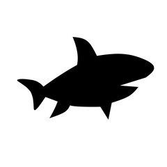 Shark silhouette 