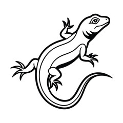 lizard, lizard design, vector art of lizards, reptile vector, lizard vector illustration, reptile illustration