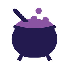 Magic Cauldron Potion Brewing Icon