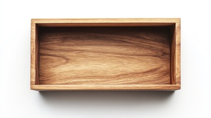 Minimalistic Wooden Box for Packaging Design and Product Displays