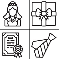 National Wedding Planning Day,calendar, date, day, month, number, march, september, computer, event, business vector design icon symbol set 