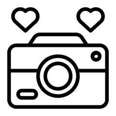 Camera Line Icon