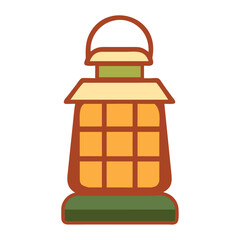 Solar Powered Lantern Icon