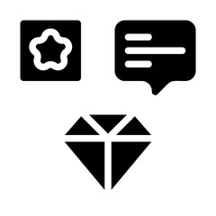 Diamond Solid Icon