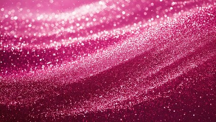 Obraz premium 魔法のようなキラキラ 宇宙風背景素材 16:9サイズ AI生成素材 ピンク