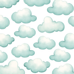 blue sky with clouds