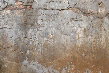 Texture of old cement walls with faint rust stains all over the area.detail for text creative