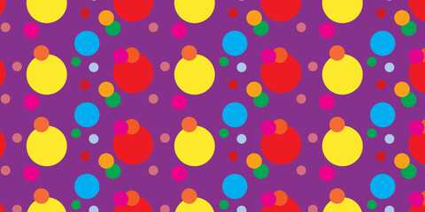 vector illustration abstract design with colorful bubble patterns, seamless pattern bubble abstract vector design