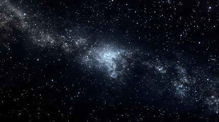 Obraz premium A stunning flow of light in vibrant hues cutting through dark space, evoking a sense of dynamic motion.