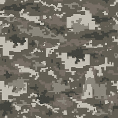 Seamless Army Camouflage Pattern