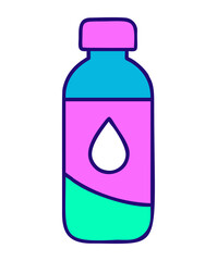 Hydration Water Bottle Icon