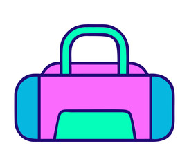 Sports Gym Bag Icon
