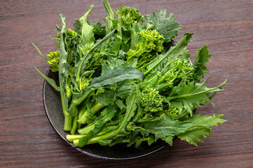 チーマディラーパ、イタリアの菜の花