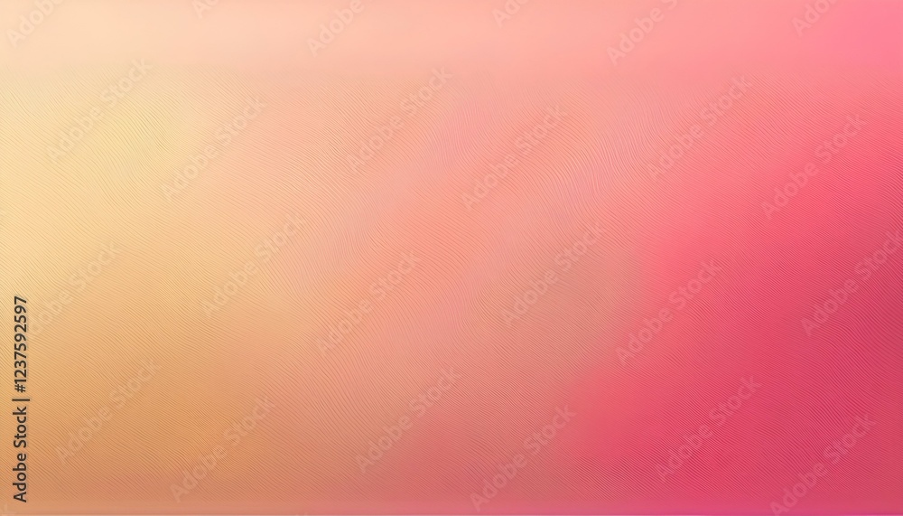 Poster abstract colorful background with lines. Colorful abstract background with rough textured rose gold and blush pink pastel color gradient.