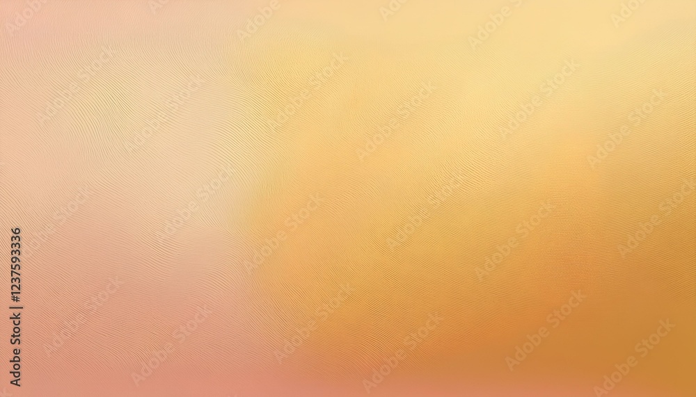 Poster abstract colorful background with lines. Colorful abstract background with rough textured champagne and gold pastel color gradient.