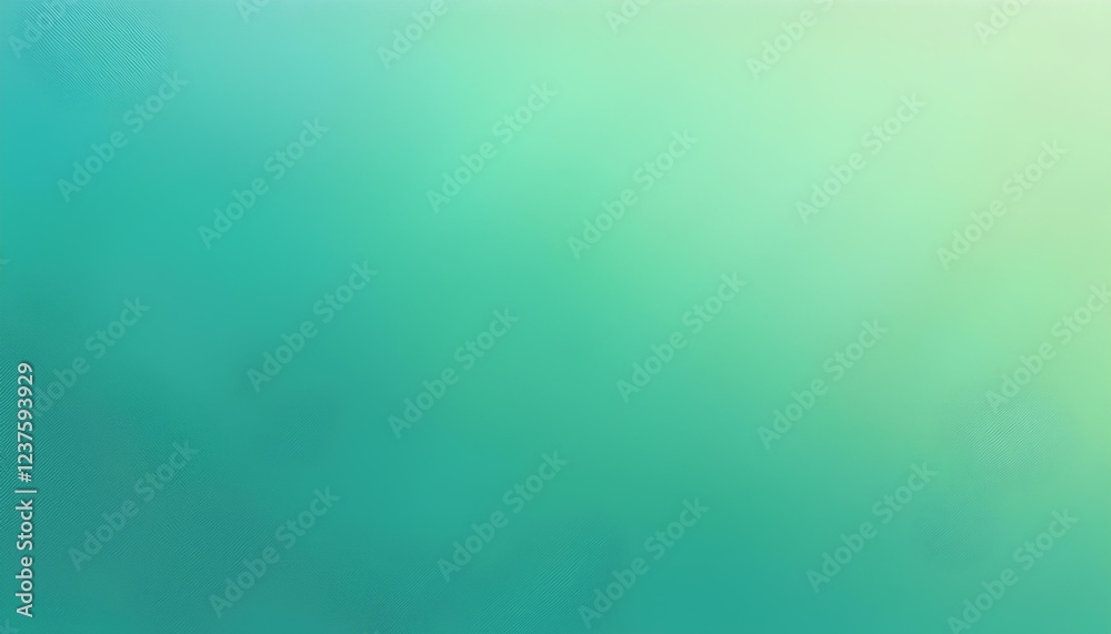 Poster abstract colorful background with lines. Colorful abstract background with rough textured emerald and steel blue pastel color gradient.