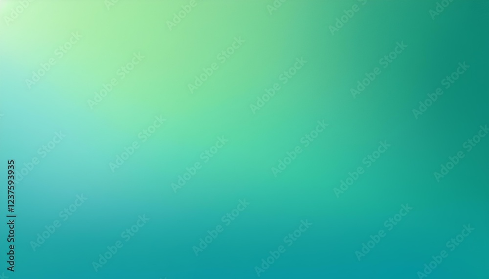 Poster abstract colorful background with lines. Colorful abstract background with rough textured emerald and steel blue pastel color gradient.
