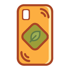 Eco Friendly Biodegradable Phone Case Icon
