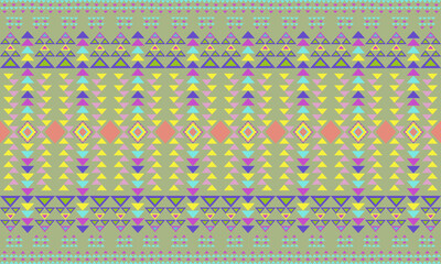 This beautifully crafted pattern draws on triangular shapes, blending geometric precision with a modern touch. 