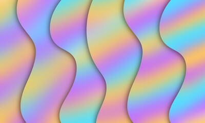 An abstract image with smooth curves and a pastel gradient, creating a soft and modern feel.