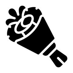 Bouquet Solid Icon