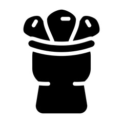 Bucket Solid Icon