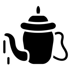 Tea Solid Icon