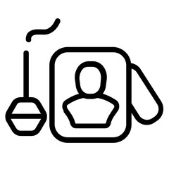 Photo Line Icon