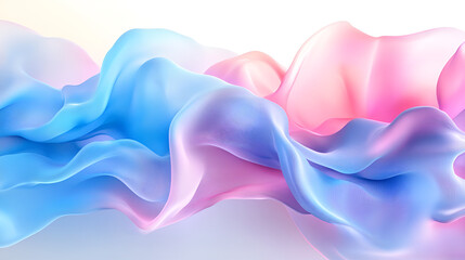 Fototapeta premium Fluid waves abstract study