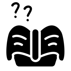 Reading Solid Icon