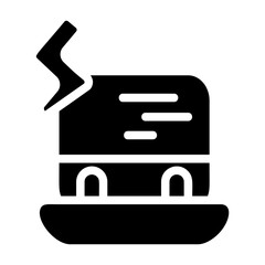 Fast Charging Solid Icon